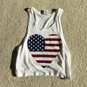 PINK tank top 💥 4th of July edition