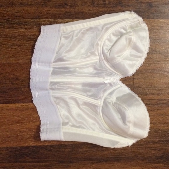 White corset lingerie top