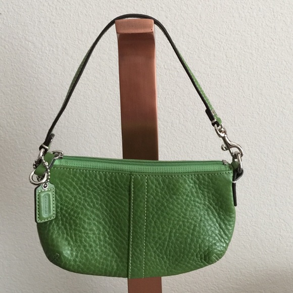 Coach Leather convertible clutch / wrist let