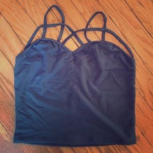 Green/Blue Cutout Bralette