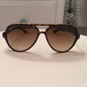 Ray Ban Cats 5000 tortoise shell aviator
