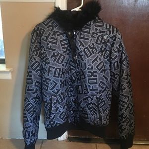 Fox puffer jacket