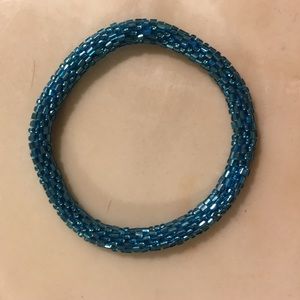 Solid Blue Lily & Laura Bracelet