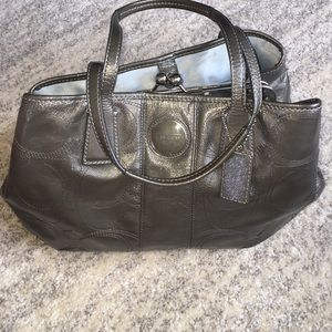 Coach bag big with 3 section