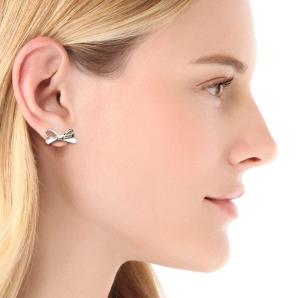 Kate spade mini bow stud earrings - Picture 2 of 3