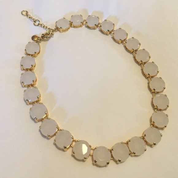 J. Crew Jewelry - JCREW Moonstone Crystal Necklace NWOT