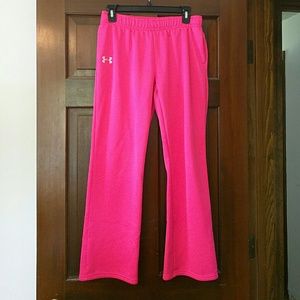 Hot pink under armour sweats!