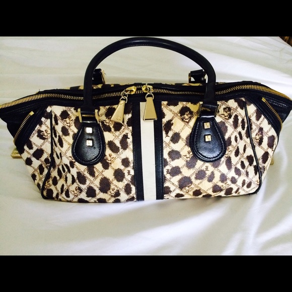L.A.M.B. Cheetah handbag