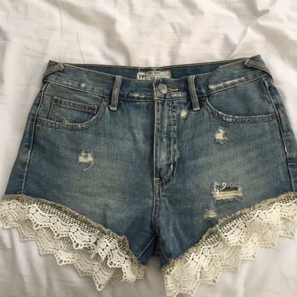 Lace Bottom Shorts | Poshmark