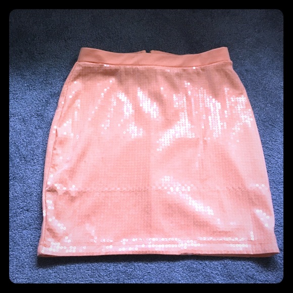Sequin Mini Skirt - Picture 1 of 4