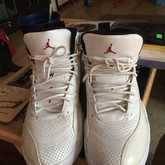 All white Jordans!!!