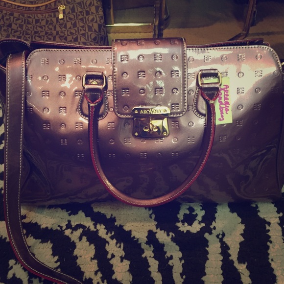New Arcadia patent leather Bag