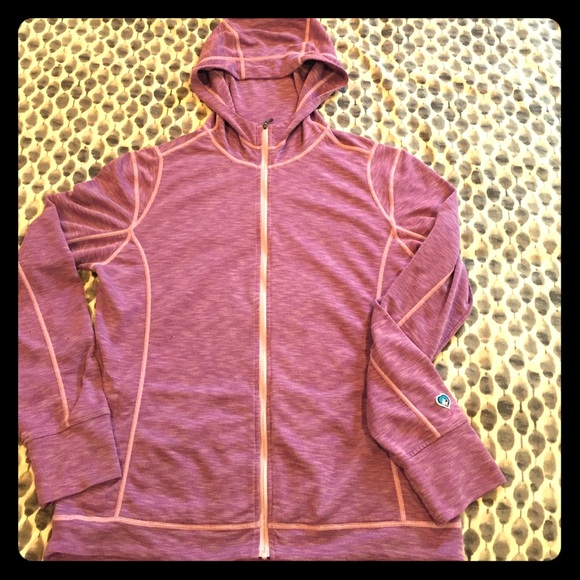 Kuhl moisture-wicking zip up hoodie
