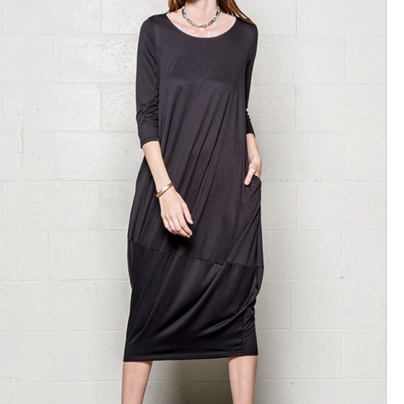 Black Bubble Dress