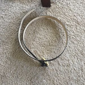 Liz Claiborne Black Leather Belt
