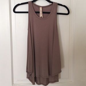 Taupe Tank Top
