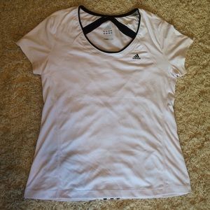White adidas shirt