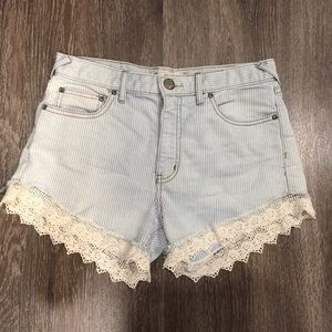 Free people demin shorts