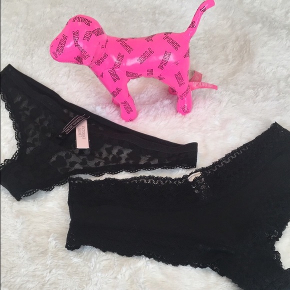 Victoria's Secret lace thong & cheeky panties❤️