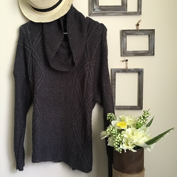 Sonoma Sweaters - Loose knit cowl neck sweater.