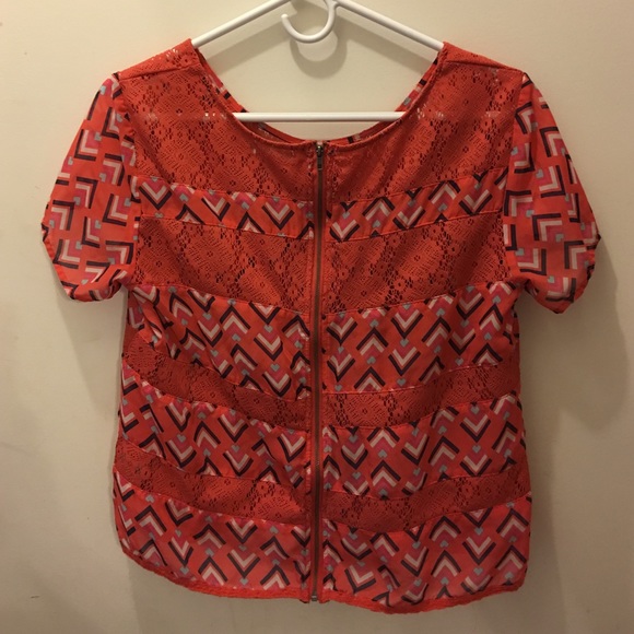 Aztec Boxy Top - Picture 3 of 3