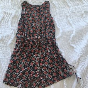 Floral print romper