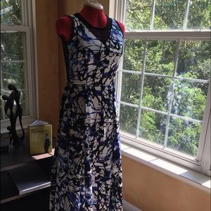 Cotton Maxidress with Bold Print