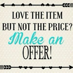 All reasonable offers welcome!