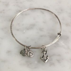 Alex & Ani Anchor Charm Bracelet
