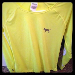 PINK neon long sleeve shirt