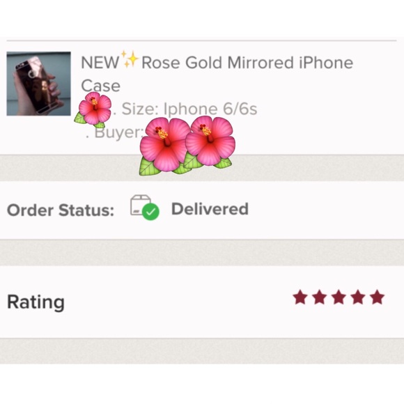 ✨RESTOCK✨Rose Gold Mirrored iPhone Case - Picture 4 of 4