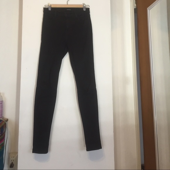 J Brand Maria High Waisted Jean - Black - Size 27