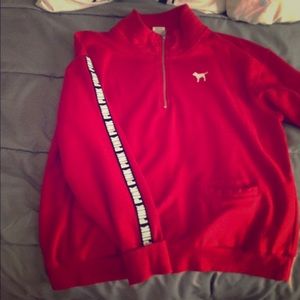 VS RED SWEATSHIRT