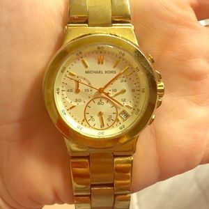 Gold Michael Kors Watch