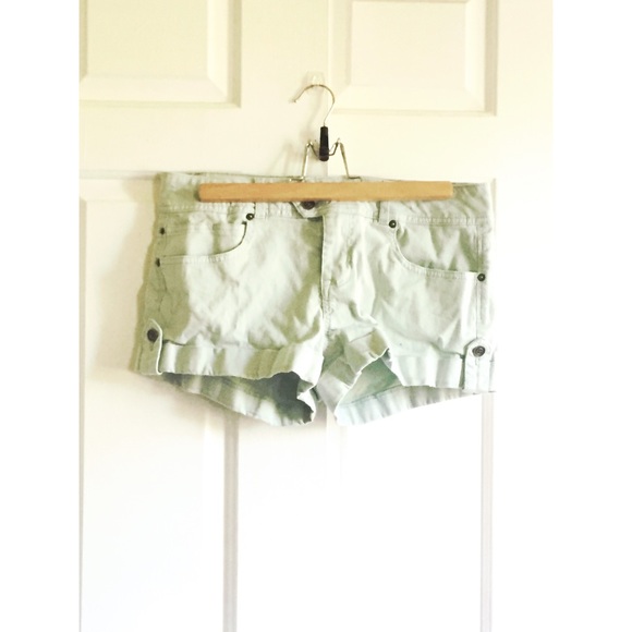 Light blue shorts