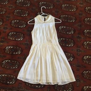 a beautiful, brand new silky dress