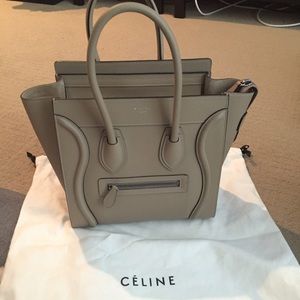 Celine micro luggage