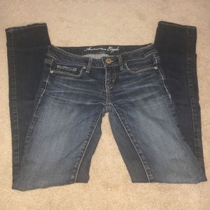 Light to Dark Blue Jeans