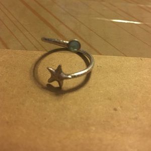 Silver Alex & Ani ring