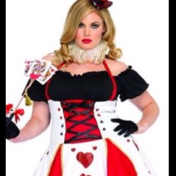 🚫SOLD🚫Plus size queen of hearts costume