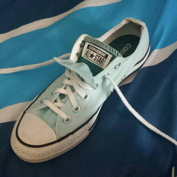Blue Converse Shoes