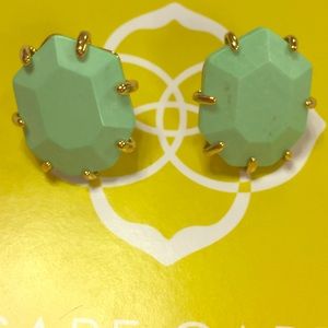 Turquoise Mint Kendra Scott Earrings