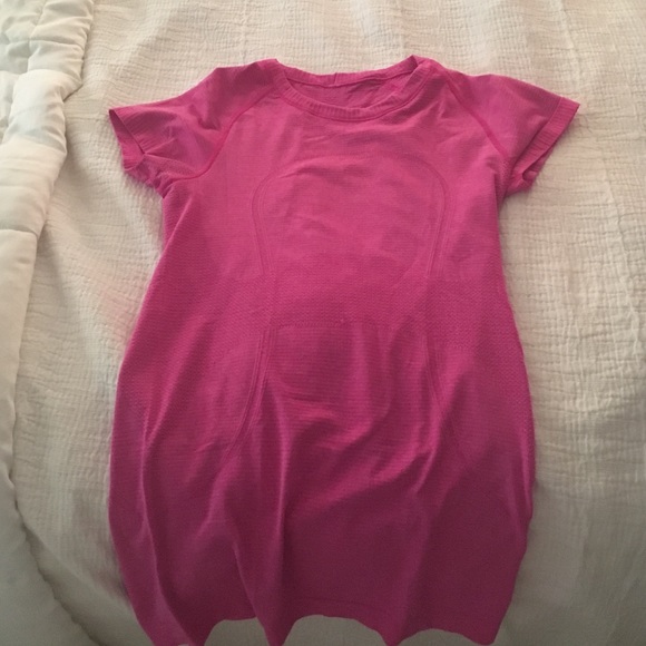 Pink Lululemon shirt