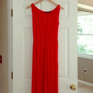 The limited Grecian red maxi dress XS