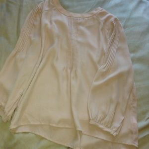 Blush colored detailed blouse. Worn once.