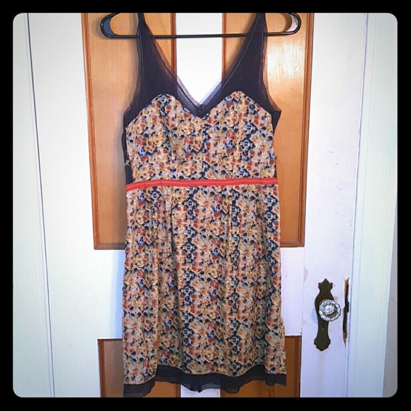 Autumn flowers dress from Urban Outfitters - Picture 1 of 1