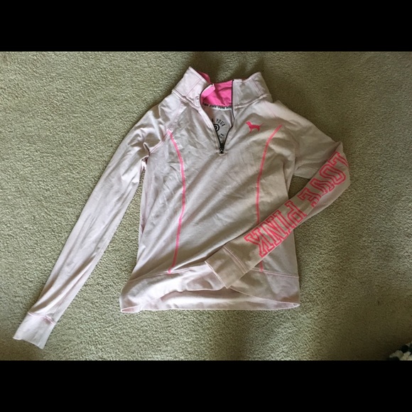 Women's PINK Yoga Half-zip