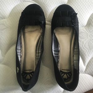 Women's Black Flats