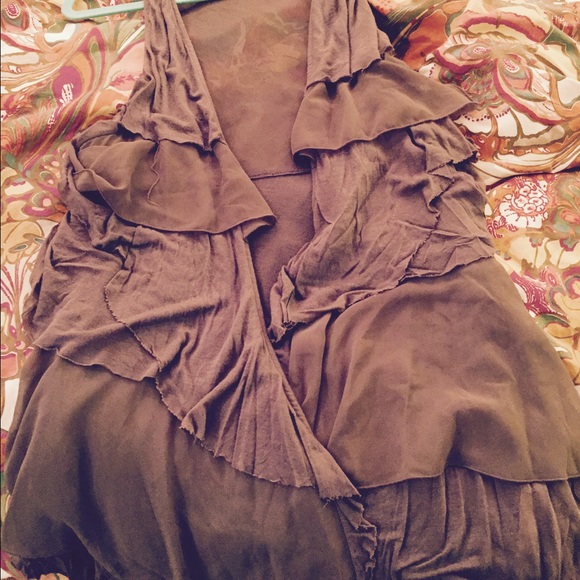 Free People Flex Fit Ruffle Boho Vest (XS-L)
