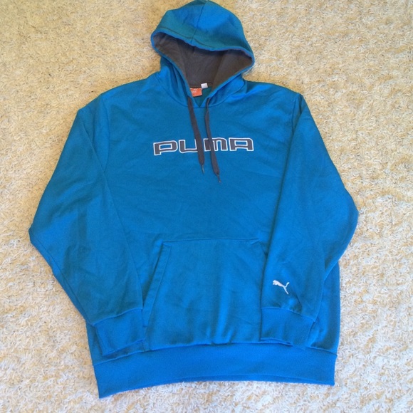 Blue large puma sweatshirt